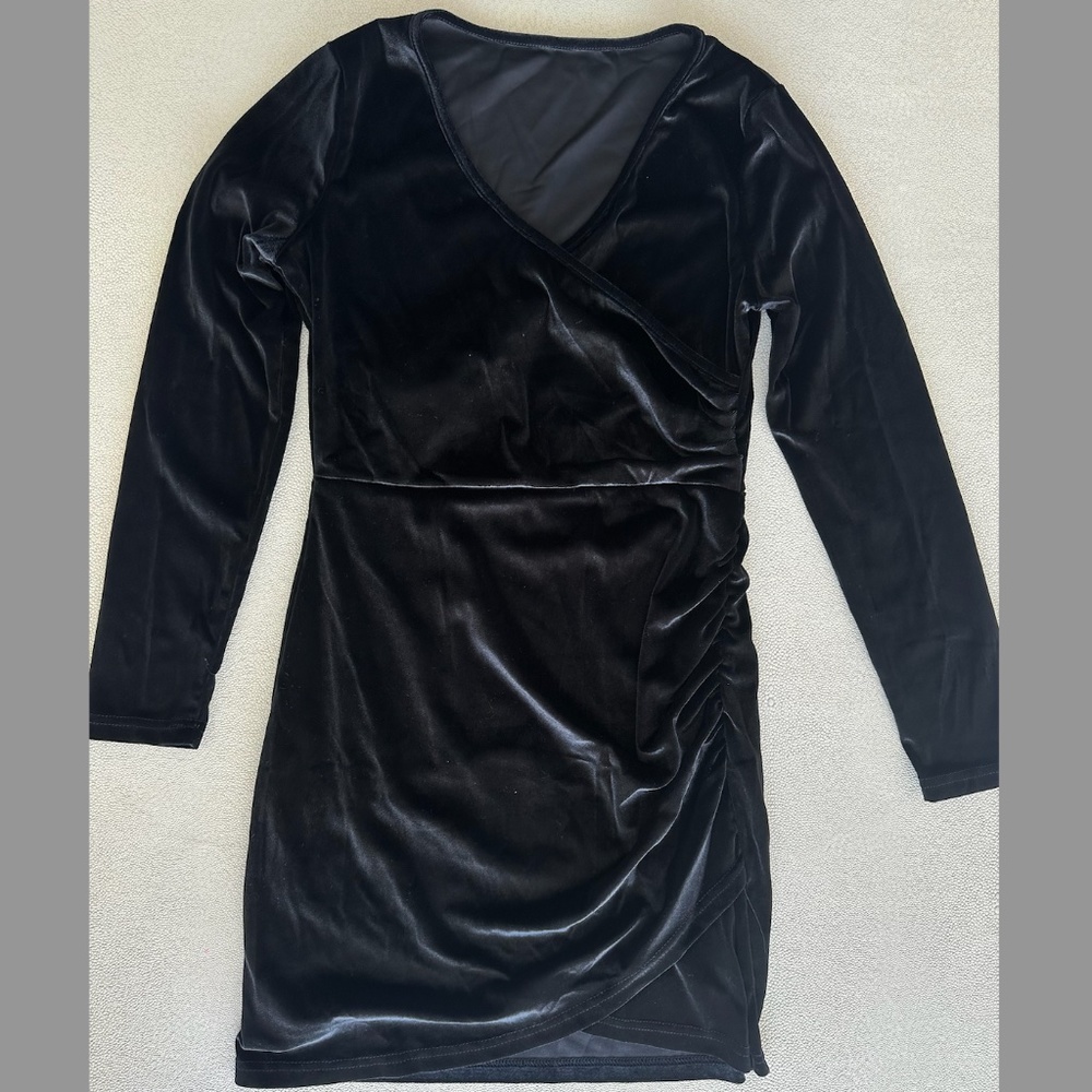 Black Velvet Dress